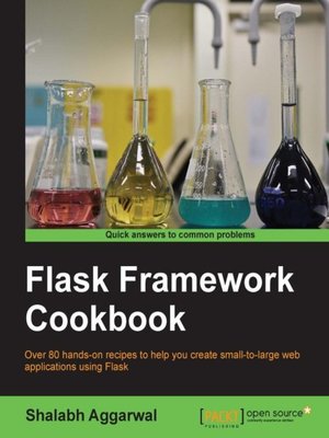 cover image of Flask Framework Cookbook